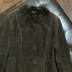 Marvin Richards Suede Jacket M